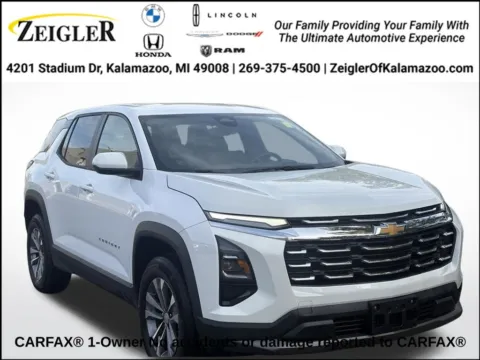 White 2026 Chevrolet Equinox LT for sale in Kalamazoo, MI