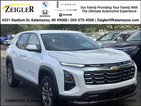 White 2026 Chevrolet Equinox LT for sale in Kalamazoo, MI