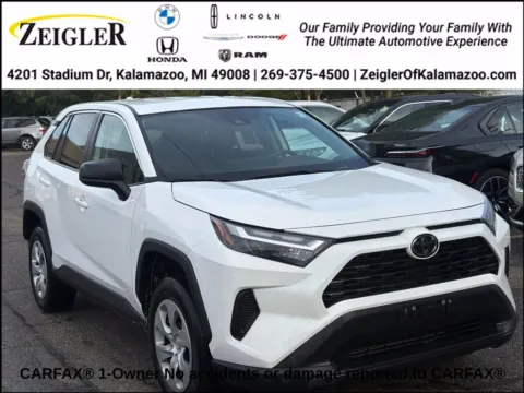 White 2025 Toyota RAV4 LE for sale in Kalamazoo, MI