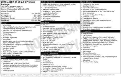 More photos of 2023 Mazda CX-30 2.5 S Premium Package at Zeigler BMW of Kalamazoo, MI