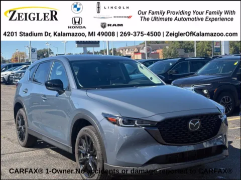 Gray 2025 Mazda CX-5 2.5 S Carbon Edition for sale in Kalamazoo, MI