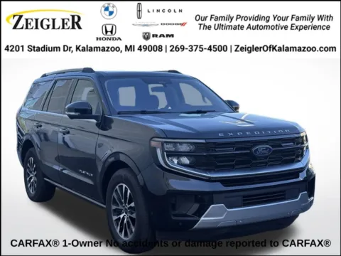 Black 2025 Ford Expedition Platinum for sale in Kalamazoo, MI