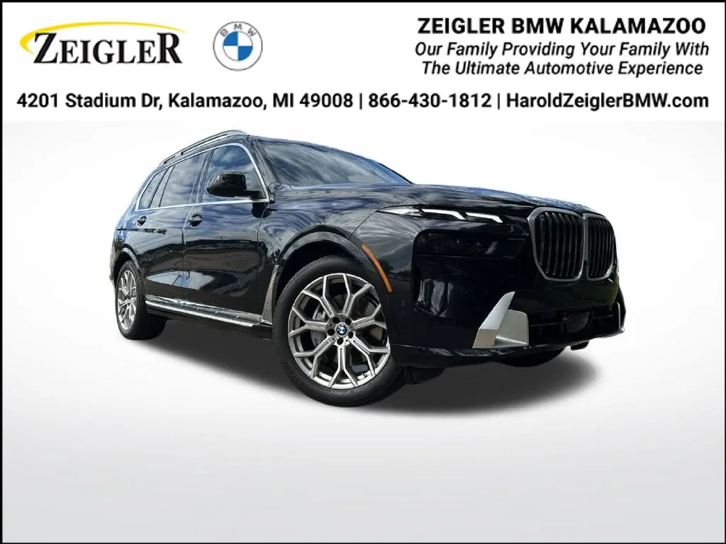 Black 2026 BMW X7 xDrive40i for sale in Kalamazoo, MI