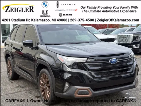 Black 2025 Subaru Forester Sport for sale in Kalamazoo, MI