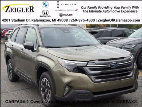 Green 2025 Subaru Forester Premium for sale in Kalamazoo, MI