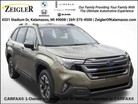 Green 2025 Subaru Forester Premium for sale in Kalamazoo, MI