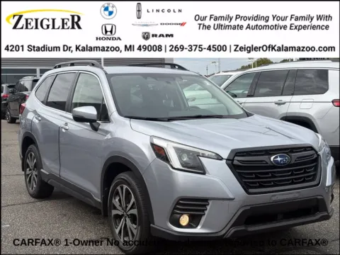 Silver 2023 Subaru Forester Limited for sale in Kalamazoo, MI