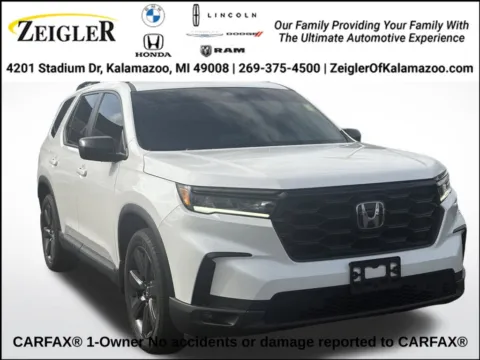 White 2025 Honda Pilot Sport for sale in Kalamazoo, MI