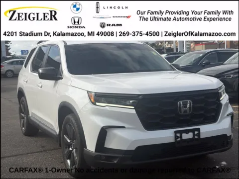 White 2025 Honda Pilot Sport for sale in Kalamazoo, MI