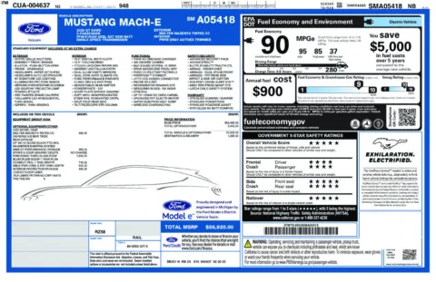 More photos of 2025 Ford Mustang Mach-E GT at Zeigler BMW of Kalamazoo, MI