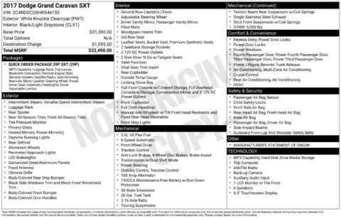 More photos of 2017 Dodge Grand Caravan SXT at Zeigler BMW of Kalamazoo, MI