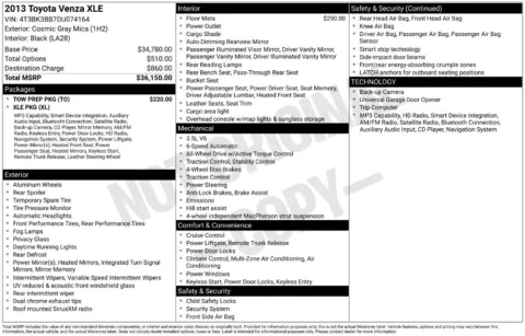 More photos of 2013 Toyota Venza XLE at Zeigler BMW of Kalamazoo, MI