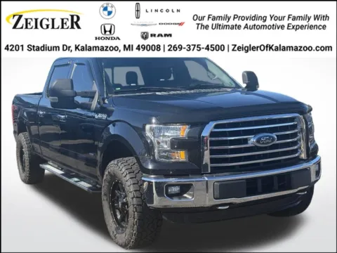 Black 2016 Ford F-150 XLT for sale in Kalamazoo, MI