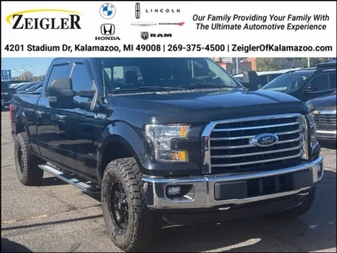 Black 2016 Ford F-150 XLT for sale in Kalamazoo, MI