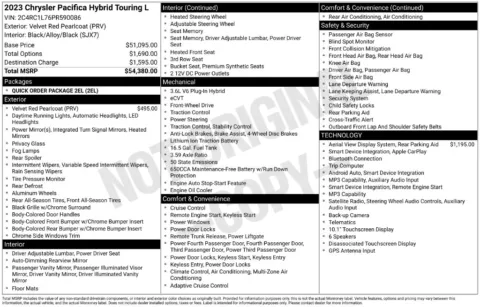 More photos of 2023 Chrysler Pacifica Hybrid Touring L at Zeigler BMW of Kalamazoo, MI