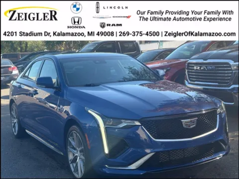 Blue 2020 Cadillac CT4 Sport for sale in Kalamazoo, MI