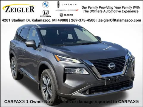 Gray 2023 Nissan Rogue SL for sale in Kalamazoo, MI