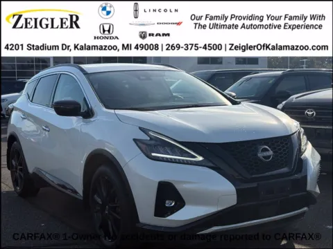 White 2024 Nissan Murano SV for sale in Kalamazoo, MI