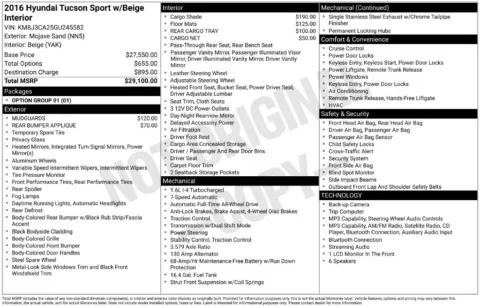 More photos of 2016 Hyundai Tucson Sport at Zeigler BMW of Kalamazoo, MI