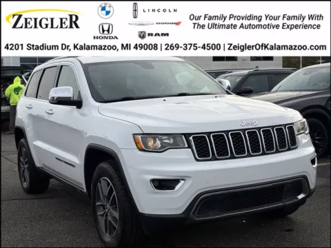 White 2018 Jeep Grand Cherokee Limited for sale in Kalamazoo, MI