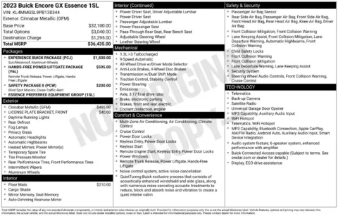 More photos of 2023 Buick Encore GX Essence at Zeigler BMW of Kalamazoo, MI