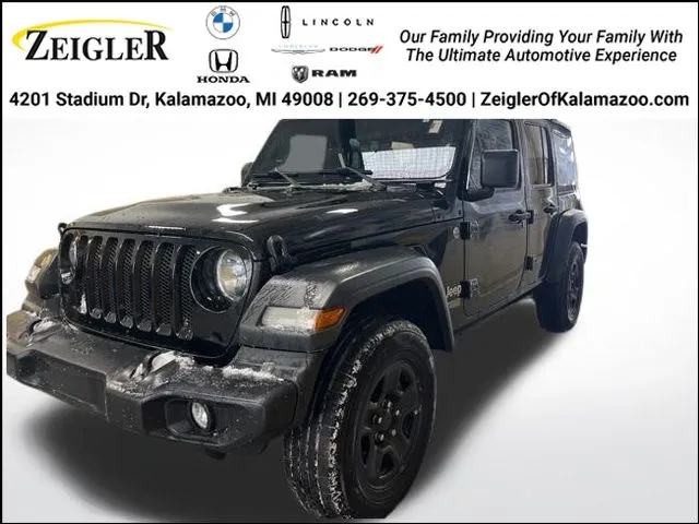 2018 Jeep Wrangler Unlimited Sport for sale in Kalamazoo, MI
