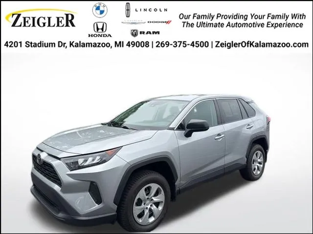 Silver 2022 Toyota RAV4 LE for sale in Kalamazoo, MI