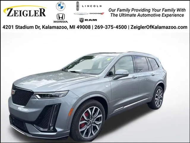 Silver 2024 Cadillac XT6 Sport for sale in Kalamazoo, MI