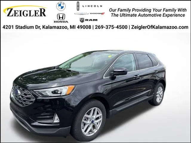 Black 2022 Ford Edge SEL for sale in Kalamazoo, MI