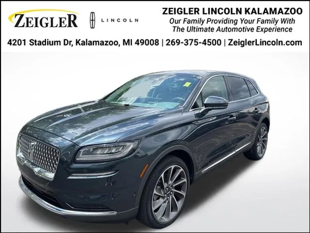 Blue 2022 Lincoln Nautilus Reserve for sale in Kalamazoo, MI