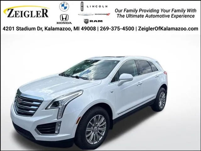 White 2017 Cadillac XT5 Luxury for sale in Kalamazoo, MI