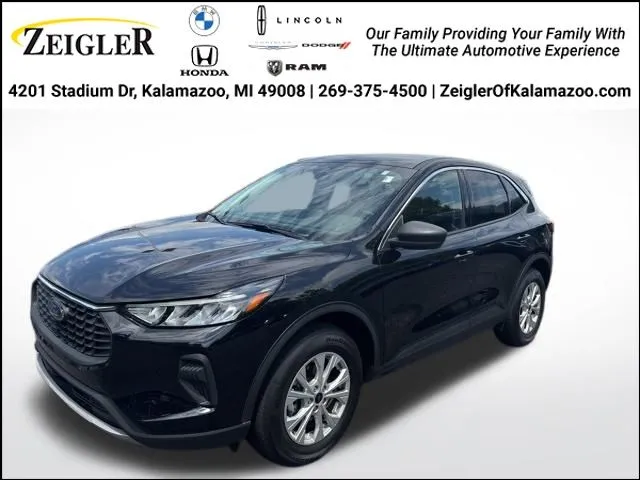 Black 2024 Ford Escape Active for sale in Kalamazoo, MI