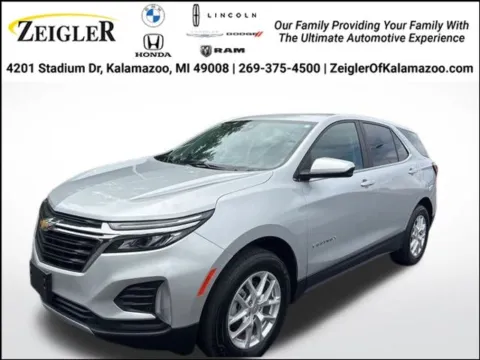 Silver 2022 Chevrolet Equinox LT for sale in Kalamazoo, MI