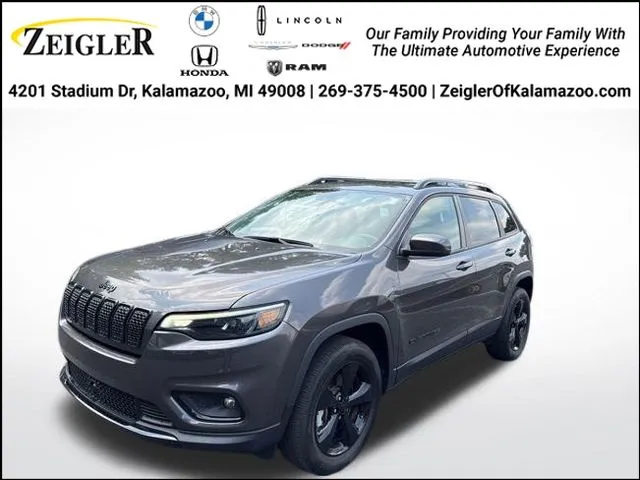 Gray 2021 Jeep Cherokee Altitude for sale in Kalamazoo, MI