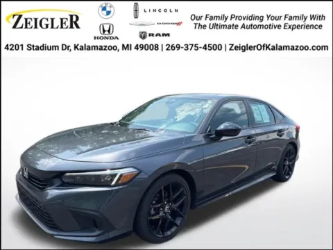 Gray 2022 Honda Civic Sport for sale in Kalamazoo, MI