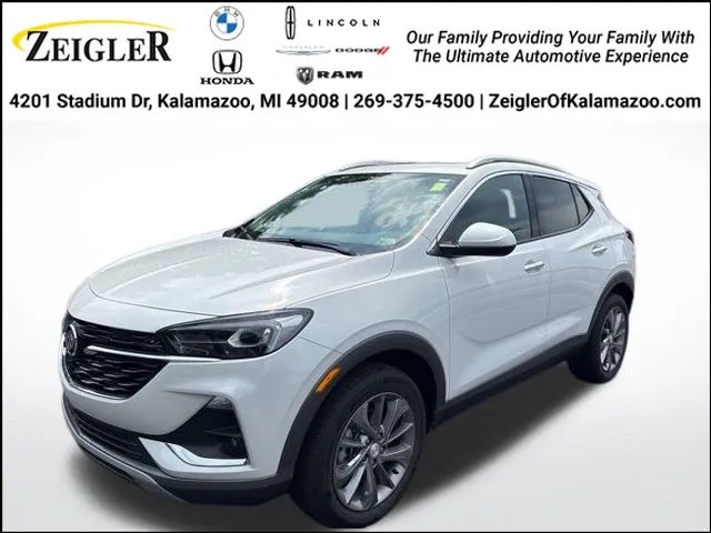 White 2023 Buick Encore GX Essence for sale in Kalamazoo, MI