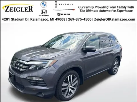 Gray 2017 Honda Pilot Elite for sale in Kalamazoo, MI