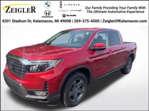 Red 2021 Honda Ridgeline RTL for sale in Kalamazoo, MI