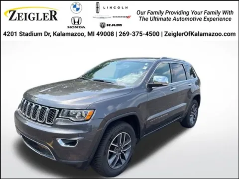 Gray 2019 Jeep Grand Cherokee Limited for sale in Kalamazoo, MI
