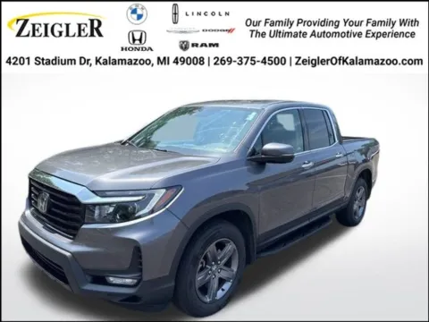 Gray 2021 Honda Ridgeline RTL-E for sale in Kalamazoo, MI