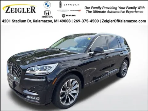 Black 2022 Lincoln Aviator Plug-In Hybrid Grand Touring for sale in Kalamazoo, MI