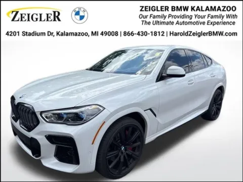 White 2023 BMW X6 xDrive40i for sale in Kalamazoo, MI