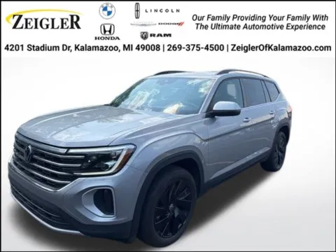 Silver 2024 Volkswagen Atlas 2.0T SE w/Technology for sale in Kalamazoo, MI