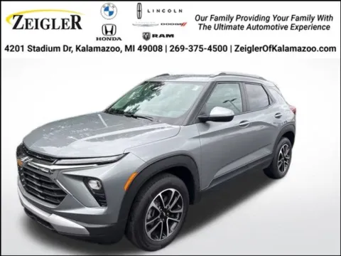 Gray 2024 Chevrolet TrailBlazer LT for sale in Kalamazoo, MI