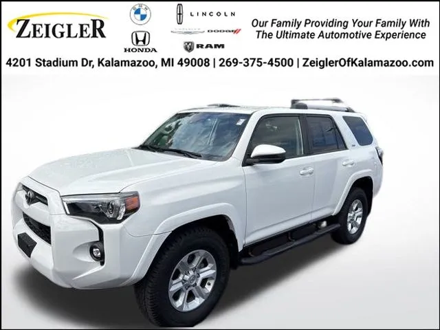 White 2021 Toyota 4Runner SR5 for sale in Kalamazoo, MI