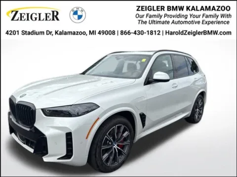 White 2025 BMW X5 xDrive50e for sale in Kalamazoo, MI