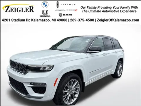 White 2024 Jeep Grand Cherokee Summit for sale in Kalamazoo, MI