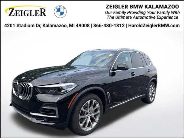 Black 2023 BMW X5 xDrive40i for sale in Kalamazoo, MI