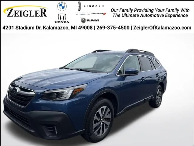 Blue 2022 Subaru Outback Premium for sale in Kalamazoo, MI