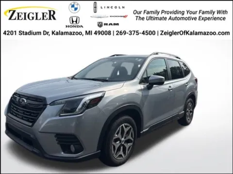 Silver 2022 Subaru Forester Premium for sale in Kalamazoo, MI